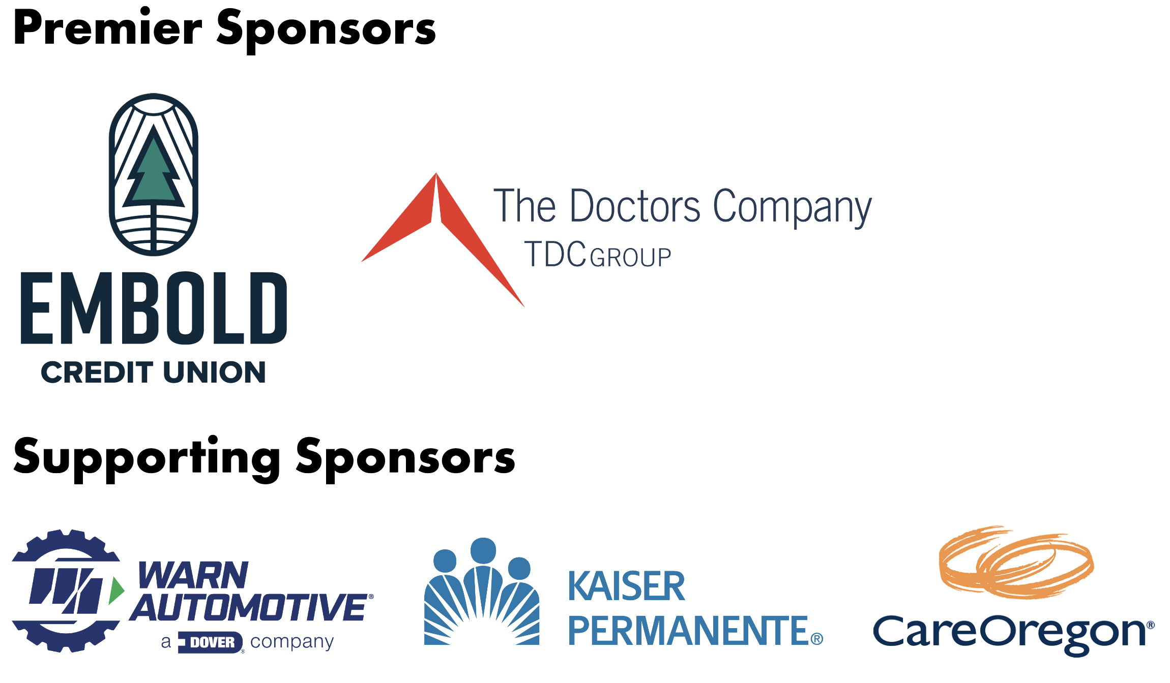 sponsorship logos